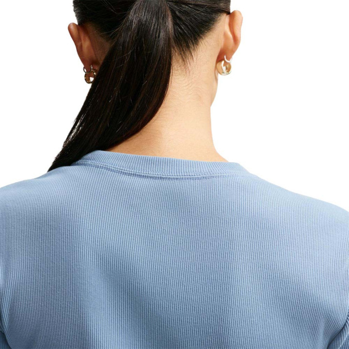 Nike Sportswear T-Shirt Logo Azzurro Donna