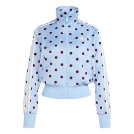 Firebird Felpa Classic Satin Polkadots azzurro