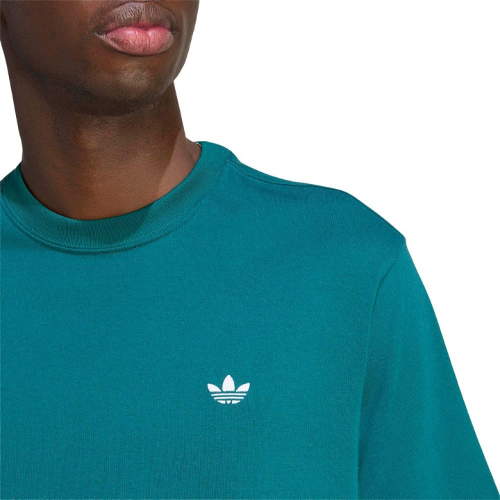 ADIDAS Originals T-Shirt Logo Piccolo Verde Uomo