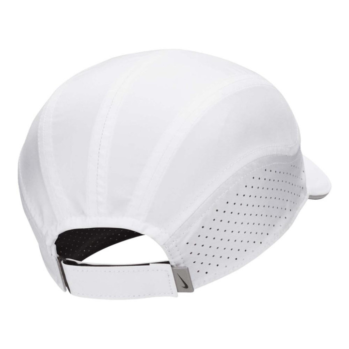 Nike Cappellino Running Dri-Fit Adv Fly Bianco Anthracite Reflective