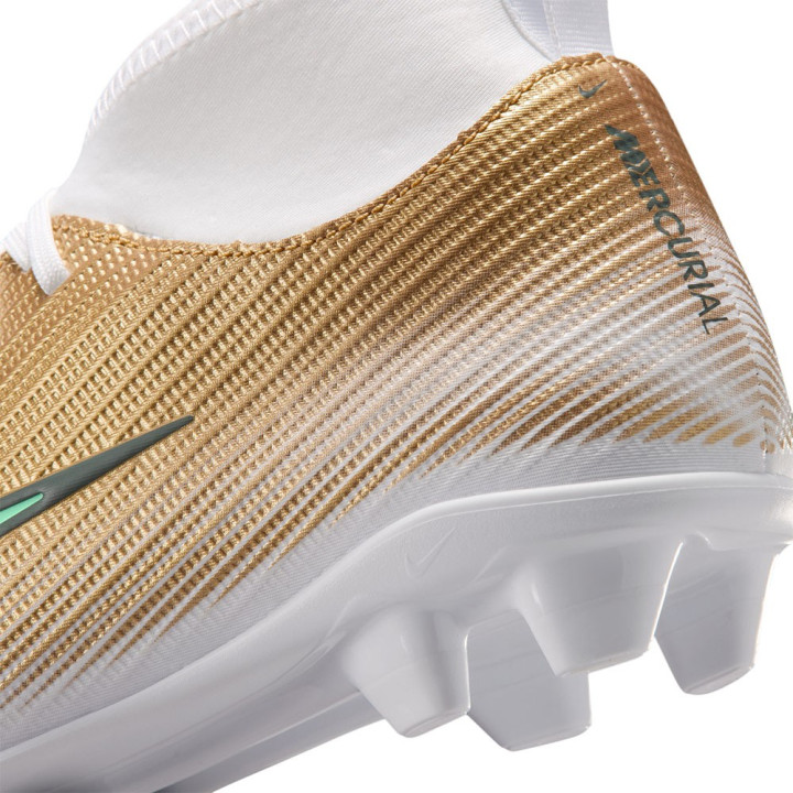 Nike Superfly Club Fg Mg Km Oro Giada - Scarpe Da Calcio Bambino