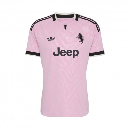 ADIDAS Maglia Calcio Juve Away 26 27 Rosa Nero Uomo