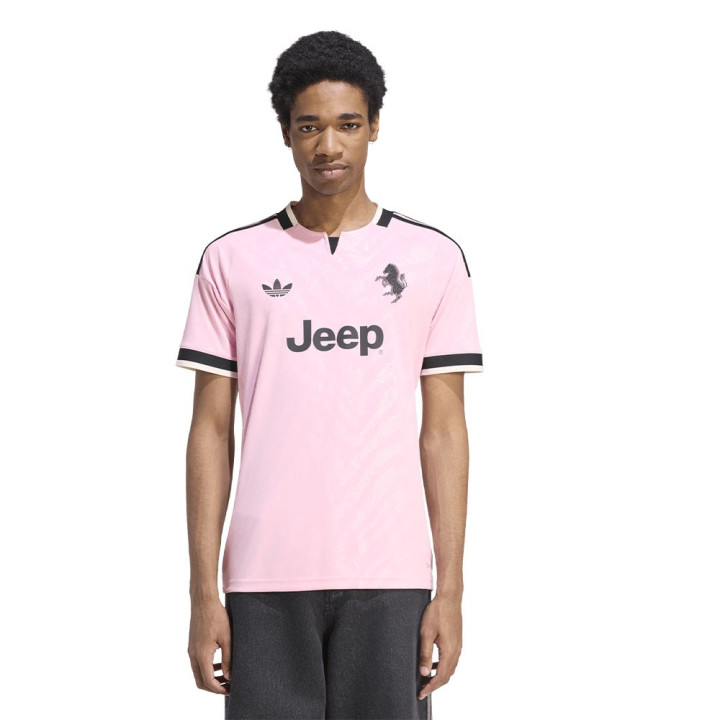 ADIDAS Maglia Calcio Juve Away 26 27 Rosa Nero Uomo