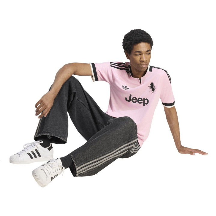 ADIDAS Maglia Calcio Juve Away 26 27 Rosa Nero Uomo