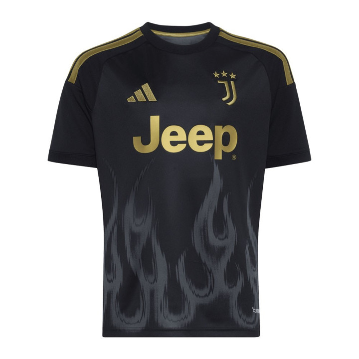 ADIDAS Maglia Calcio Juve Third 26 27 Nero Oro Bambino