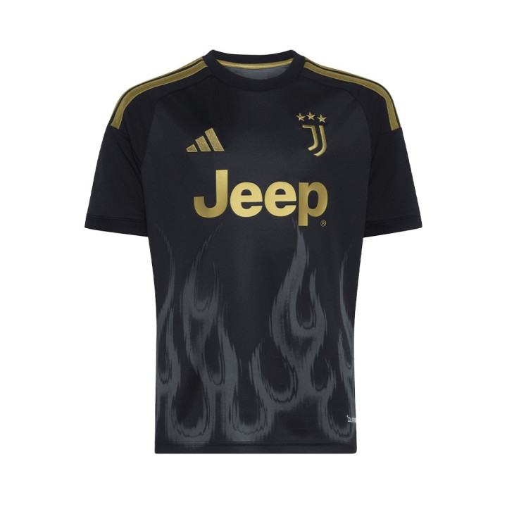 ADIDAS Maglia Calcio Juve Third 26 27 Nero Oro Bambino