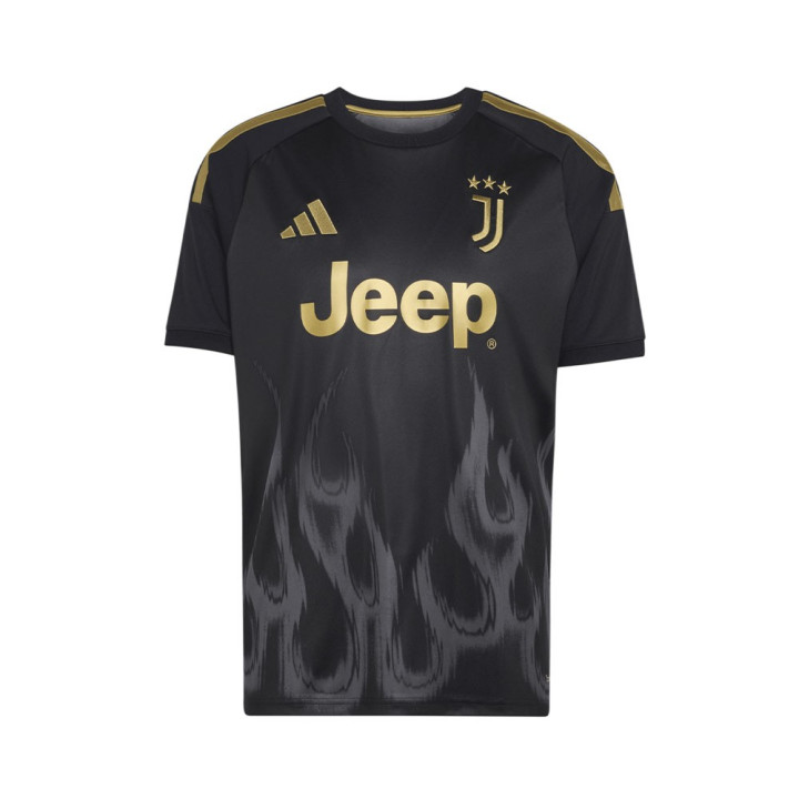 ADIDAS Maglia Calcio Juve Third 26 27 Nero Oro Uomo