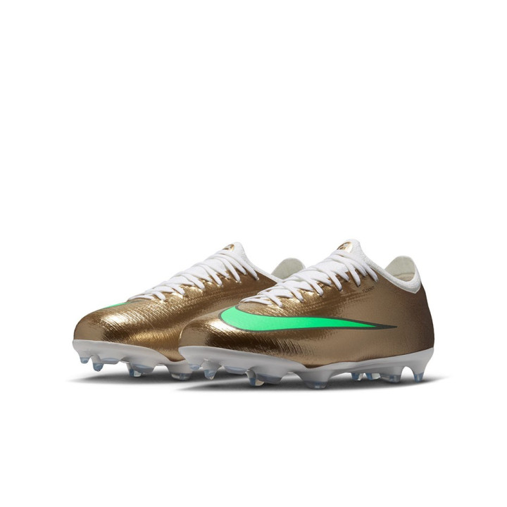 Nike Vapor 17 Pro Fg Km Oro - Scarpe Da Calcio Bambino