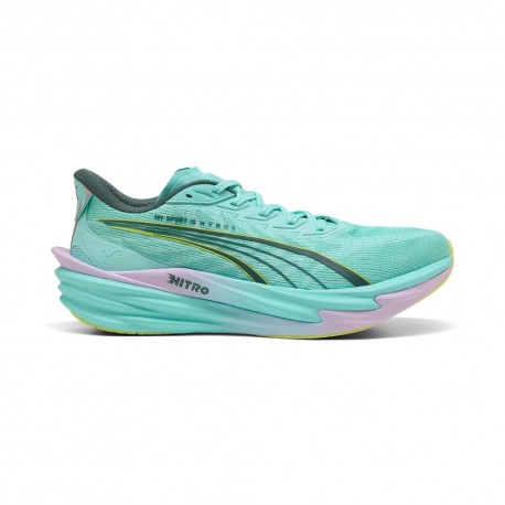 Puma Deviate Nitro 4 Hyrox Mint Lavander - Scarpe Palestra Donna