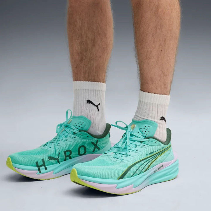 Puma Deviate Nitro 4 Hyrox Mint Lavander - Scarpe Palestra Donna