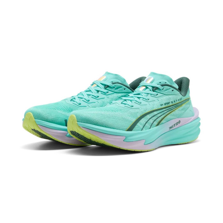 Puma Deviate Nitro 4 Hyrox Mint Lavander - Scarpe Palestra Donna