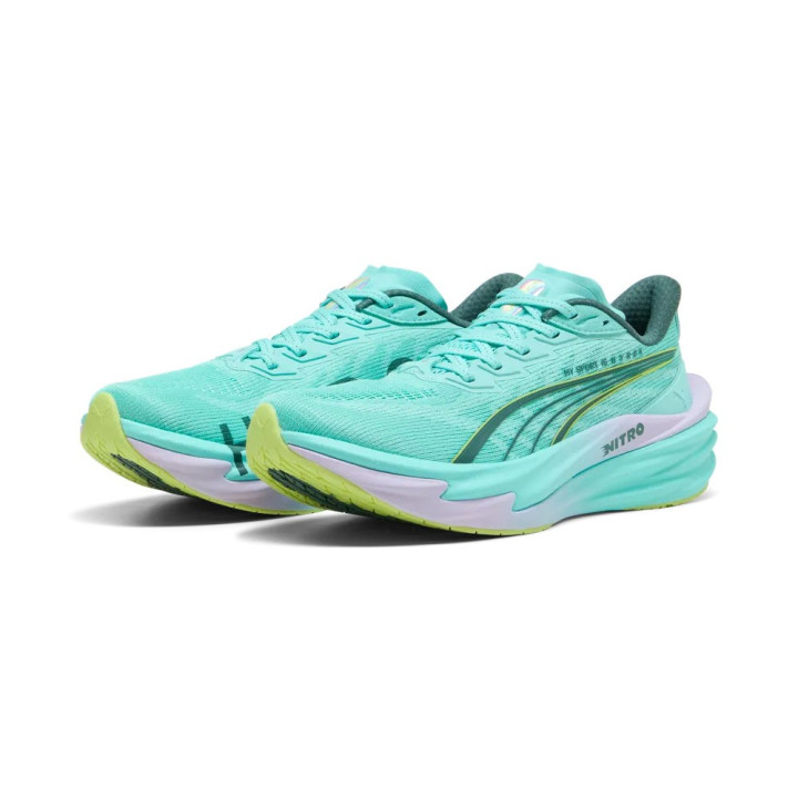 Puma Deviate Nitro 4 Hyrox Mint Lavander - Scarpe Palestra Donna