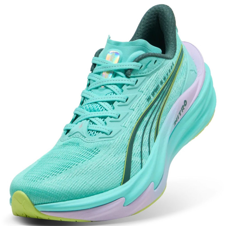 Puma Deviate Nitro 4 Hyrox Mint Lavander - Scarpe Palestra Donna
