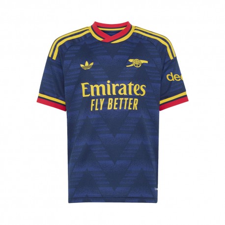 ADIDAS Maglia Calcio Afc Away 26 27 Blu Rosso Bambino