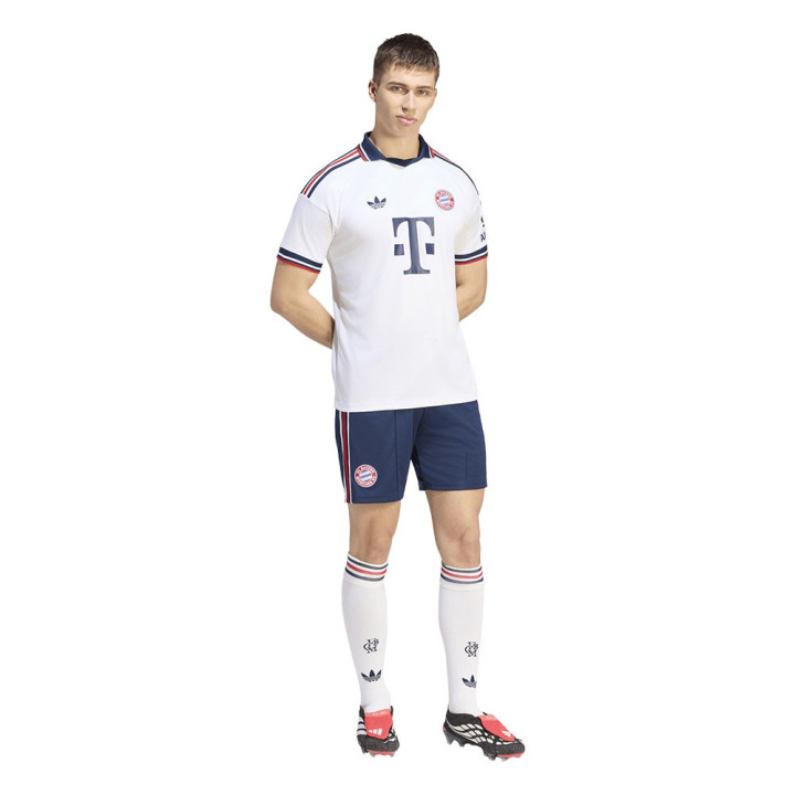 ADIDAS Maglia Calcio Fc Bayern Away 26 27 Bianco Rosso Uomo
