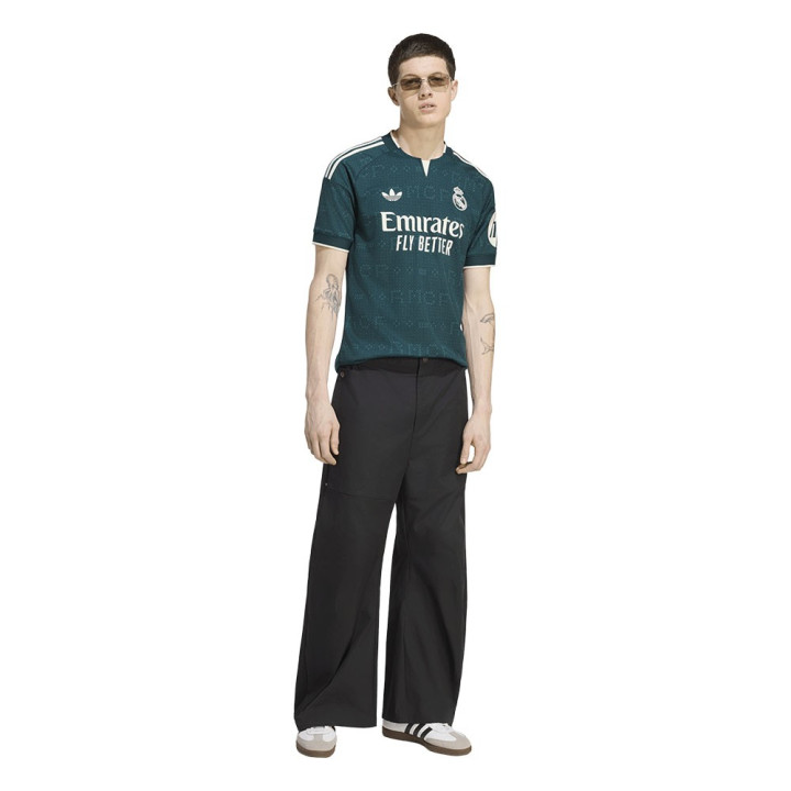 ADIDAS Maglia Calcio Real Madrid Away 26 27 Verde Bianco Uomo