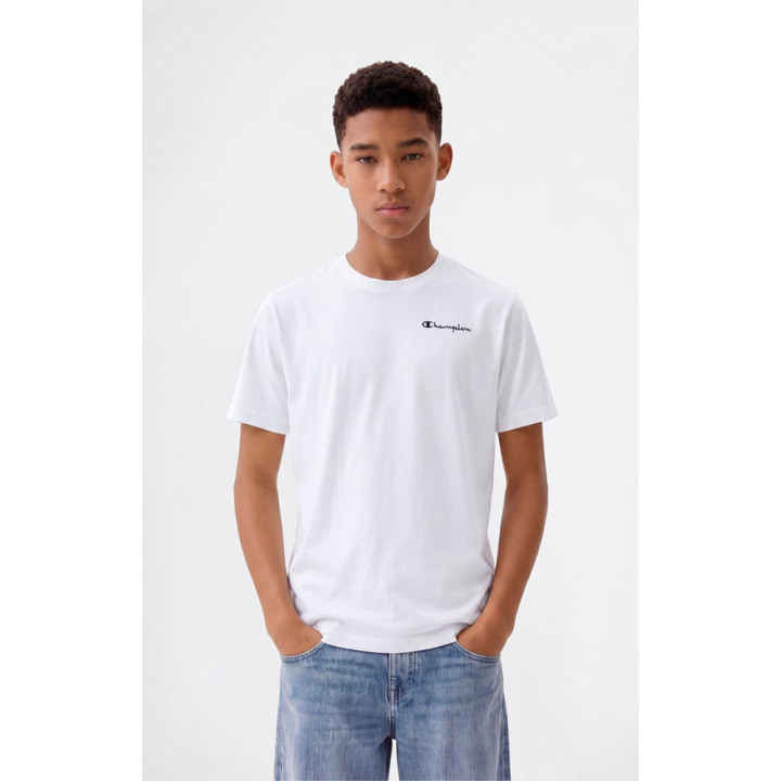 Champion T-Shirt Palestra Bianco Bambino