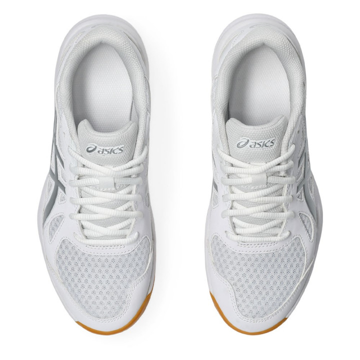 Asics Upcourt 6 Bianco Pure Argento - Scarpe Pallavolo Donna