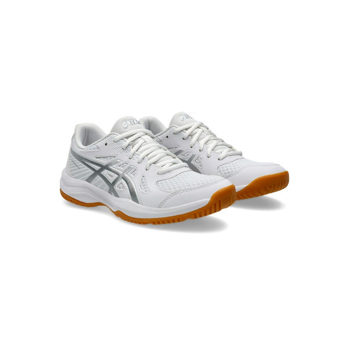 Asics Upcourt 6 Bianco Pure Argento - Scarpe Pallavolo Donna