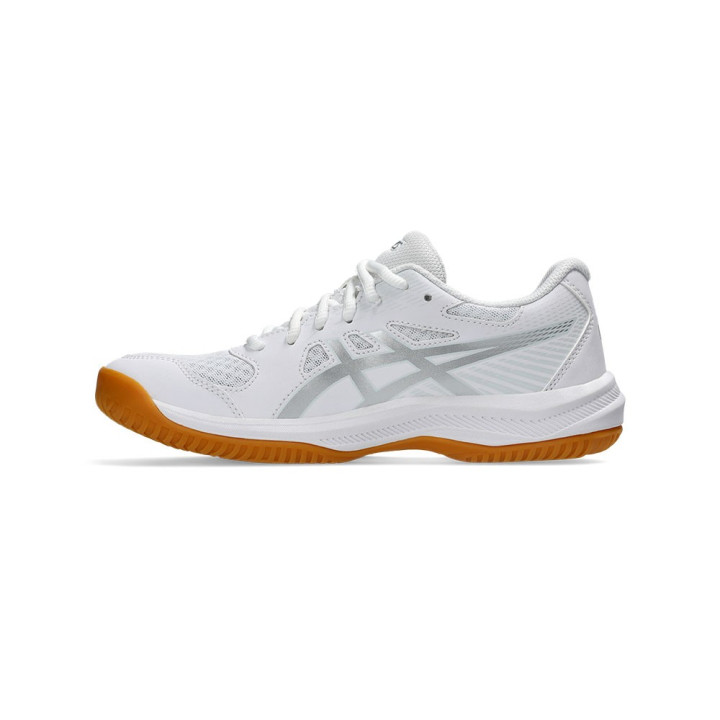 Asics Upcourt 6 Bianco Pure Argento - Scarpe Pallavolo Donna