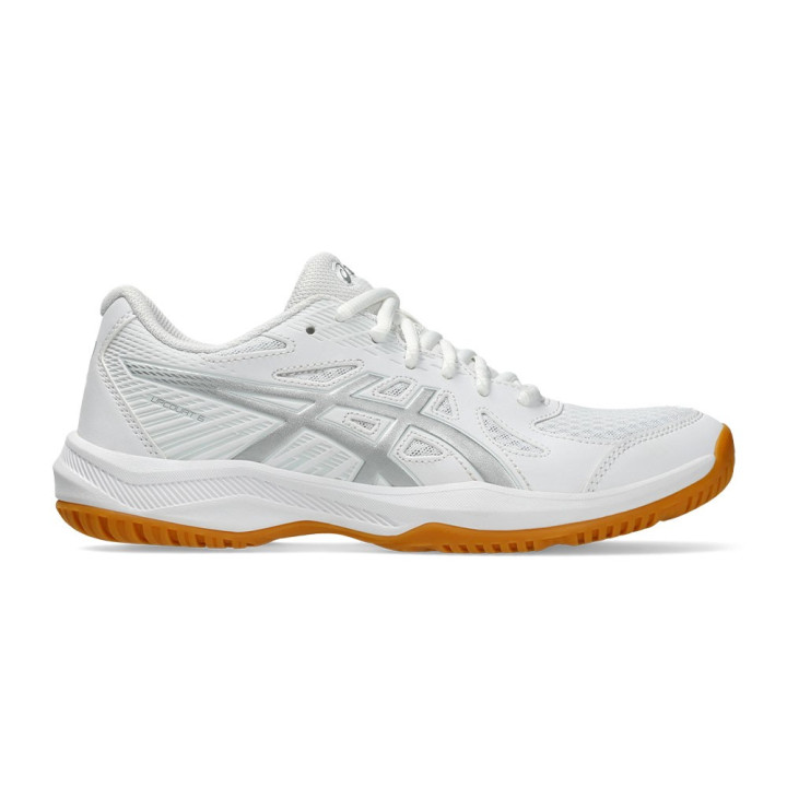 Asics Upcourt 6 Bianco Pure Argento - Scarpe Pallavolo Donna
