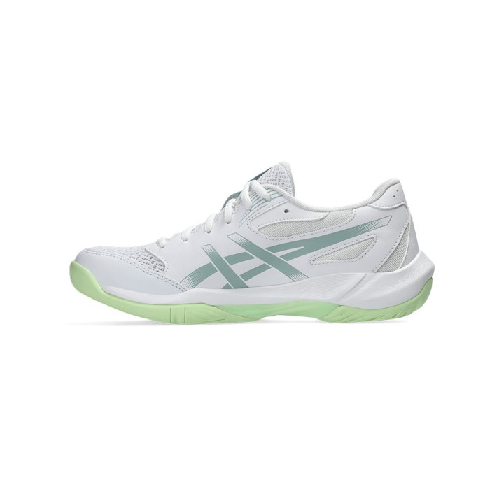 Asics Gel-Rocket 12 Bianco Ocean Haze - Scarpe Pallavolo Donna