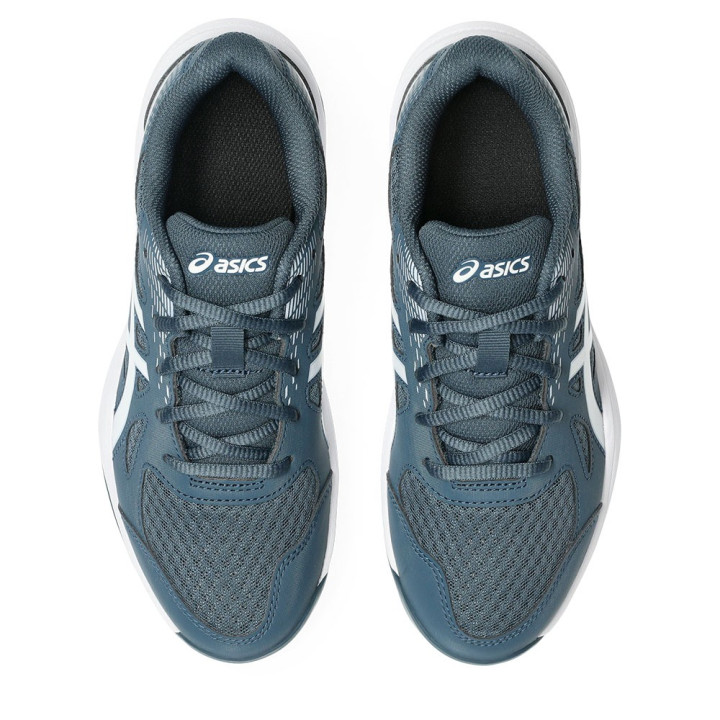 Asics Upcourt 6 Gs Raw Indigo Bianco - Scarpe Pallavolo Bambino
