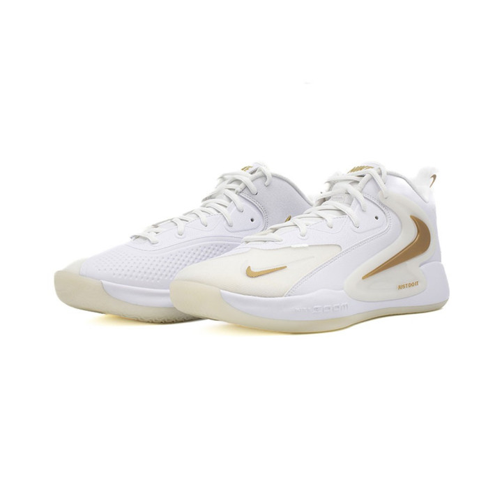 Nike Zoom Hyperset 2 Bianco Metallic Oro - Scarpe Pallavolo Donna