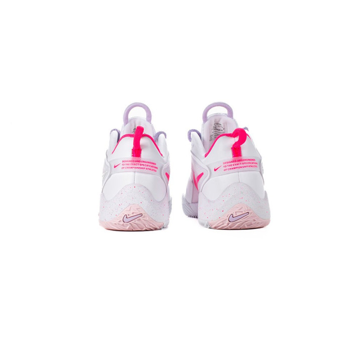 Nike Zoom Hyperace 3 Bianco Rosa - Scarpe Pallavolo Donna