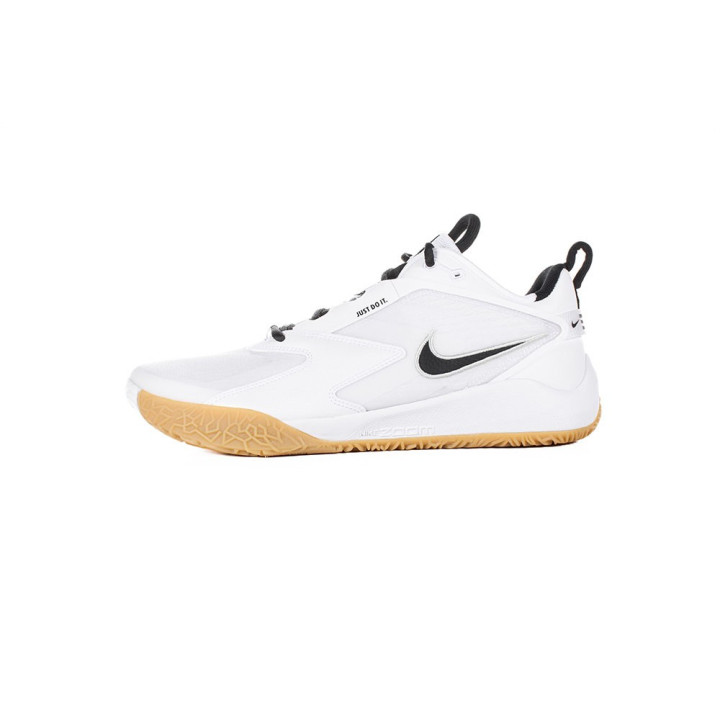 Nike Zoom Hyperace 3 Bianco Nero - Scarpe Pallavolo Uomo