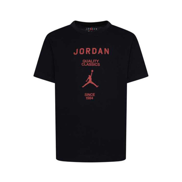 Nike Jordan T-Shirt Gf Nero Rosso