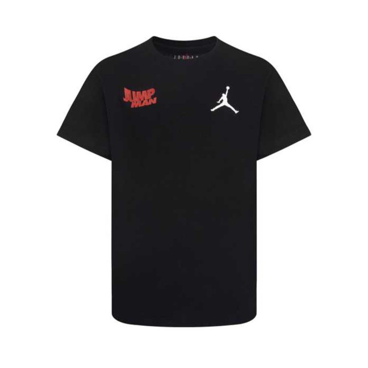 Nike Jordan T-Shirt Gf Nero Rosso