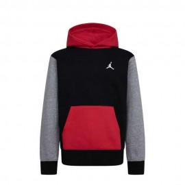 Jordan Felpa Brooklin nero grigio rosso