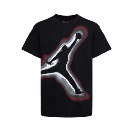 Jordan T-Shirt Air Jumpman nero bianco