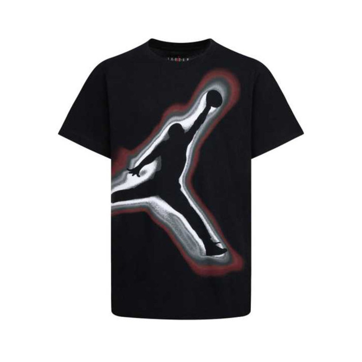 Nike Jordan T-Shirt Gf Nero Rosso
