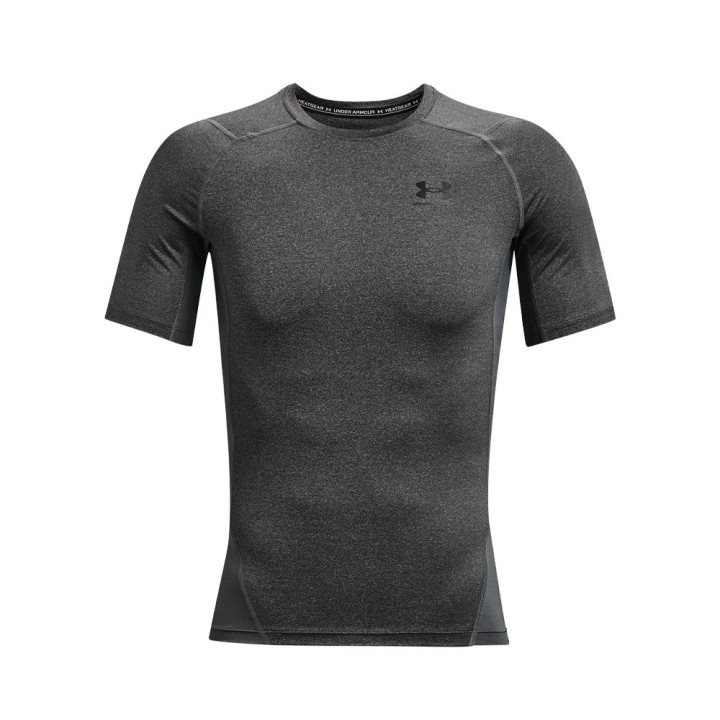 Under Armour T-Shirt Palestra Hg Compression Grigio Uomo