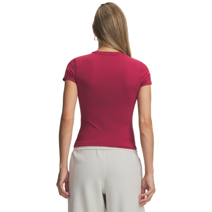 Under Armour T-Shirt Palestra Motion Fitted Bordeaux Donna