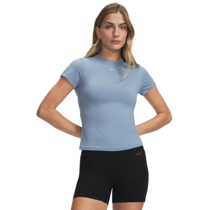 Under Armour T-Shirt Palestra Motion Fitted Azzurro Donna