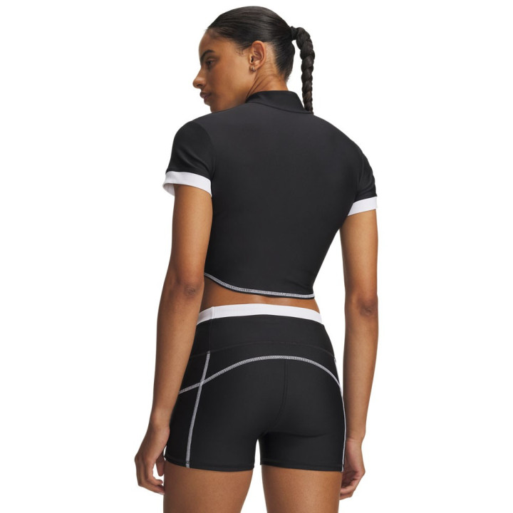 Under Armour Top Palestra Heatgear Novelty Nero Donna