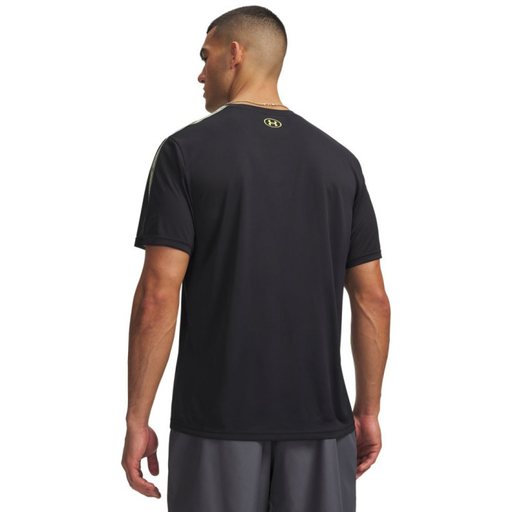 Under Armour T-Shirt Palestra Taping Nero Uomo