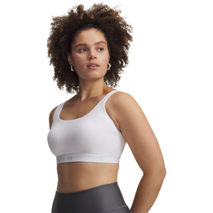 Under Armour Reggiseno Sportivo High Support Effortless Bianco Donna