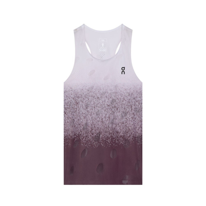 On Canotta Running Zero Foxgiove Bianco Donna