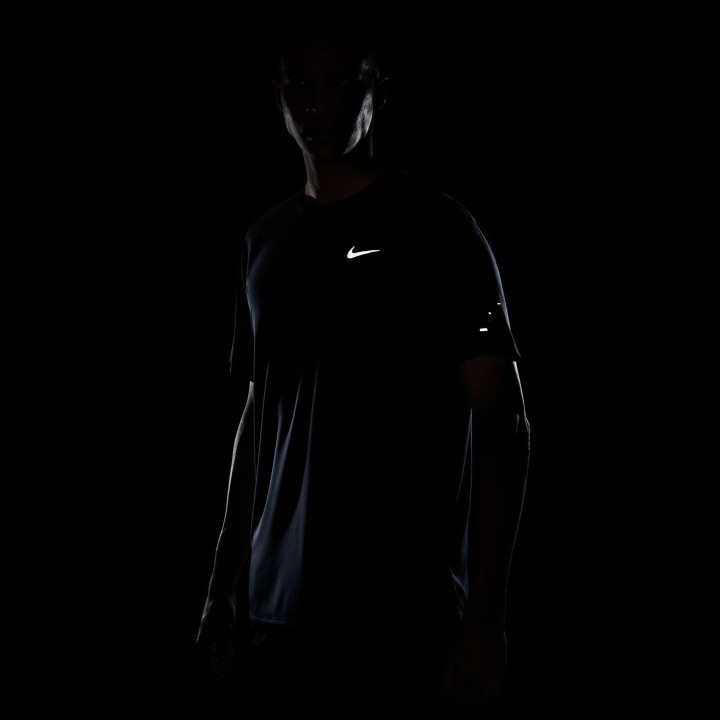 Nike Maglia Running Adv Stride Midnight Navy Argento Uomo