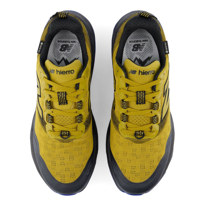 New Balance Fresh Foam X Hierro V9 GORE-TEX Basil Oil Nero - Scarpe Trail Running Uomo