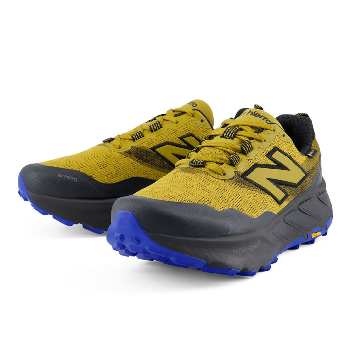 New Balance Fresh Foam X Hierro V9 GORE-TEX Basil Oil Nero - Scarpe Trail Running Uomo