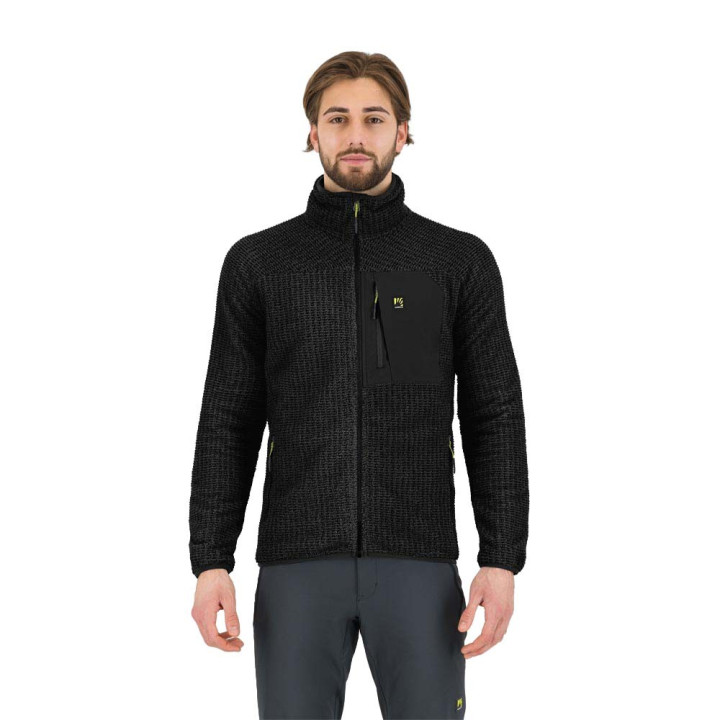 Karpos Felpa In Pile Rocchetta Evo Nero Uomo