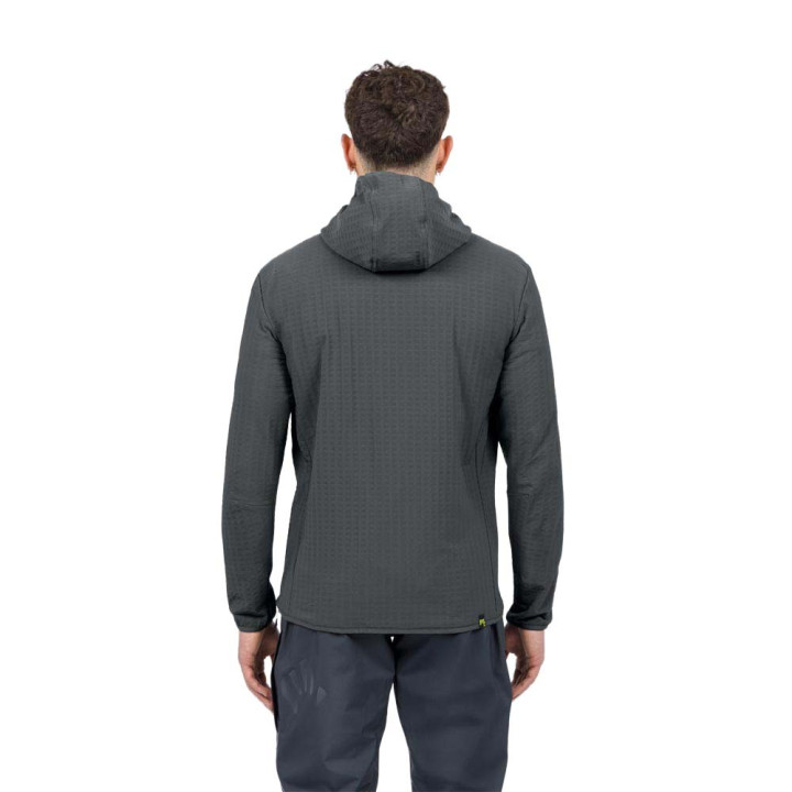 Karpos Felpa In Pile Marmolada Hoodie Wool Gray Uomo