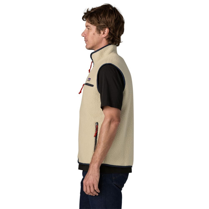 Patagonia Gilet Trekking Retro Pile Trekking Pelican Uomo