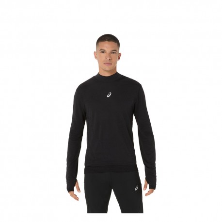Asics Maglia Running Road Winter Seamless Performance Nero Uomo