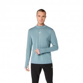 Road Winter Seamless Foggy Teal